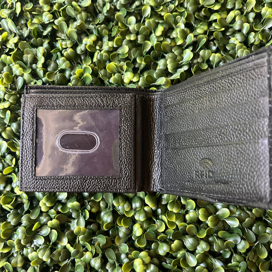 Men’s Alligator Bifold Wallet – Gray