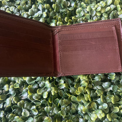 Men’s Alligator Bifold Wallet – Tan