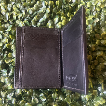 Men's Small Alligator Wallet Bifold  – Teal – Handcrafted in Palm Beach, Florida