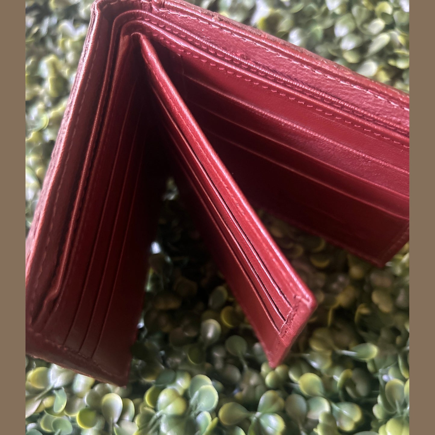 Men’s Alligator  Bifold  Wallet – Tan