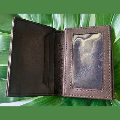 Men’s Alligator Small Bifold Wallet – Brown